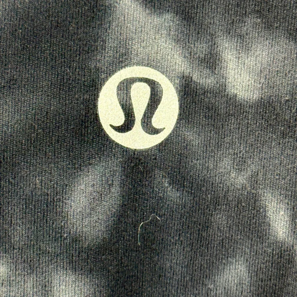 Lululemon Womens Align Tank Top Gray Navy Diamond Dye Four Way Stretch Sporty 12